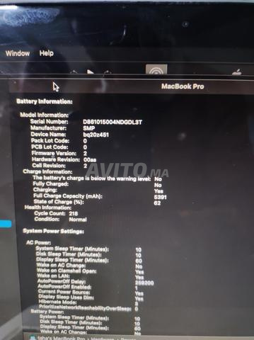 Batterie MacBook - 2