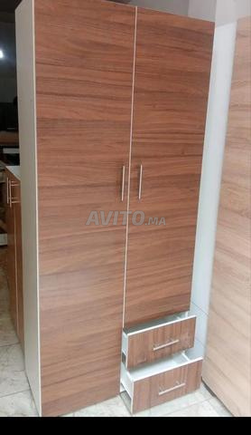 Armoire à vêtements 2 portes. Livraison gratuite à domicile. 🚨✅🤩🤩 - 2