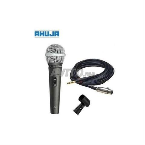 Ahuja Aud-98XLR micro dynamique filaire uni - 2