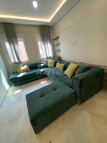 Canapé avec pouf - 2