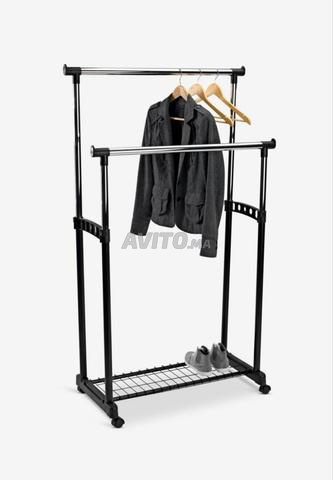 Penderie mobile double barre - 2
