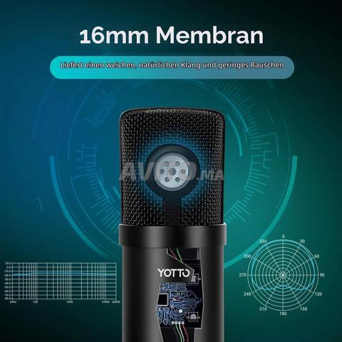 Microphone USB YOTTO pour Podcast et Enregistrement - 2