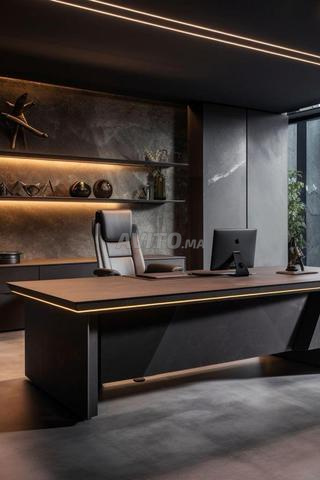 Bureau professionnel avec caisson - 2