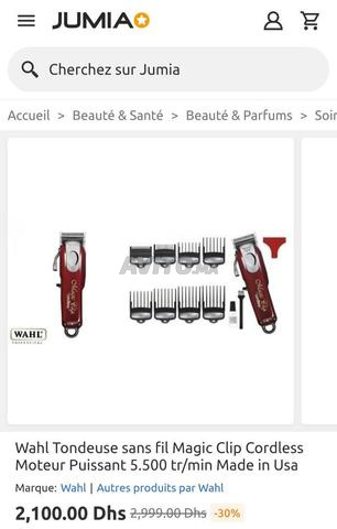 Wahl Tondeuse Magic Clip P 5500 tr/min Made in USA - 2