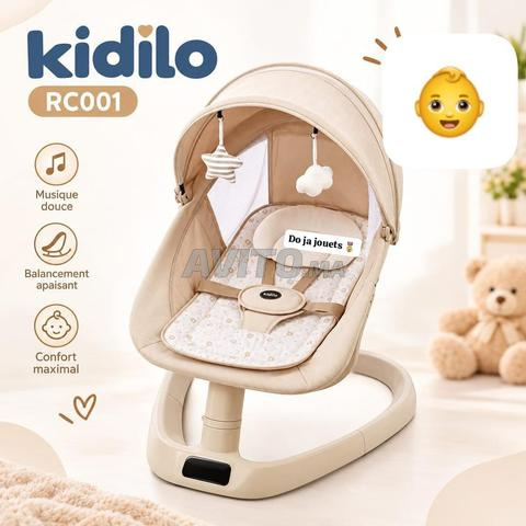 ✨🎶 Balançoire électrique Kidilo 🎶✨ 0/18kg - 2