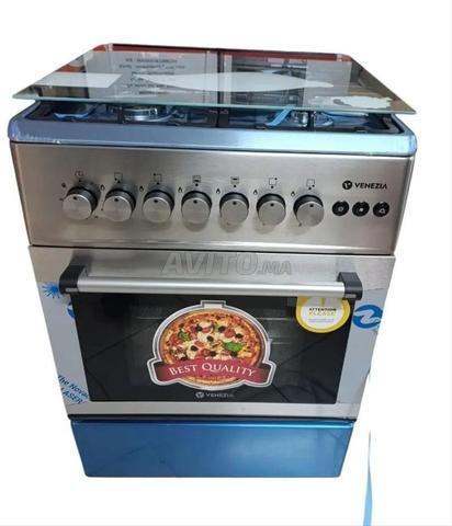 Cuisinière à gaz VENEZIA inox 60/60cm - 2