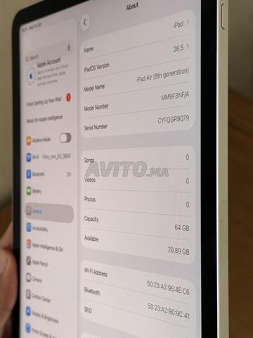 iPad Air 5 M1 Starlight 64gb Wi-Fi - 2