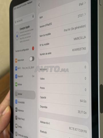 iPad Air 5 M1 Noir 64gb Wi-Fi - 2