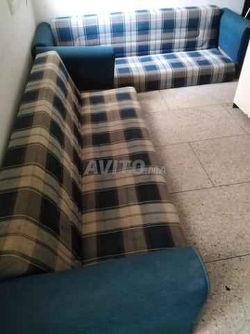 2 fauteuils transformables en lit deux places