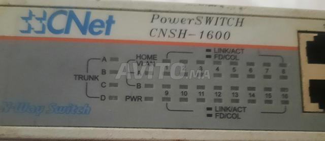 Switch réseau CNet 16 ports 10/100 Mbps