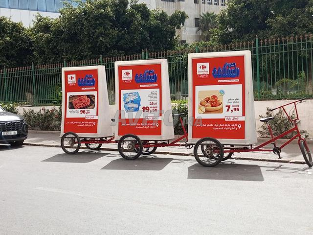 Vélo publicitaire affichage mobile - 2