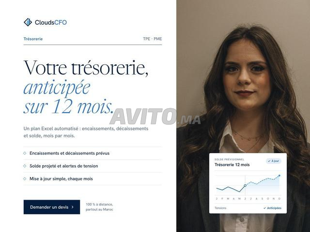 خطة التدفق النقدي لمدة 12 شهرًا على إكسل آلية