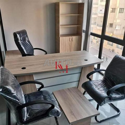 💼 Bureau avec Caisson et Tiroirs - 2