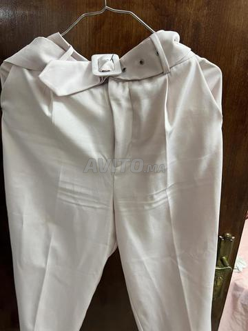 Ensemble blazer et pantalon Mango beige - 2