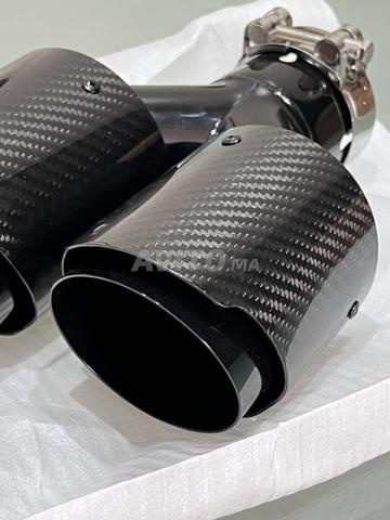 Embouts d’Échappement Effet Carbone 80/69mm - 2