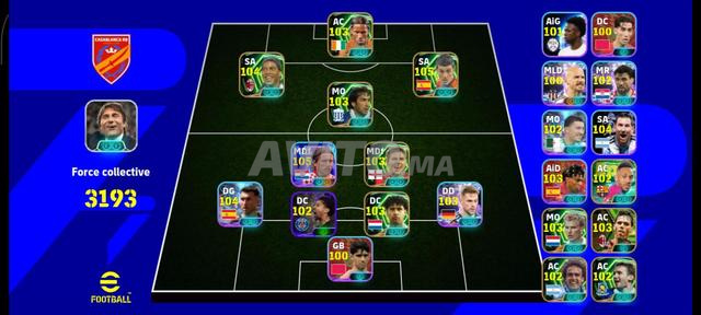 Compte sur efootball