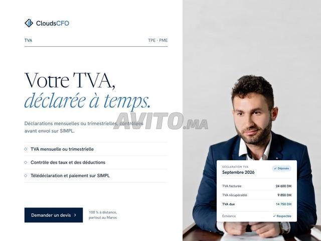 Déclaration de TVA mensuelle ou trimestrielle