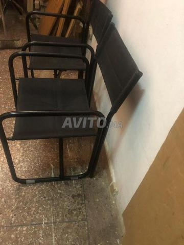 2 chaises pliables - 2