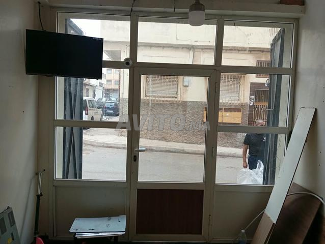 Porte en aluminium presque neuve 3m/2.50