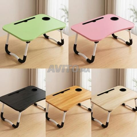 Table pliante portable et bureau multifonctionnel - 2