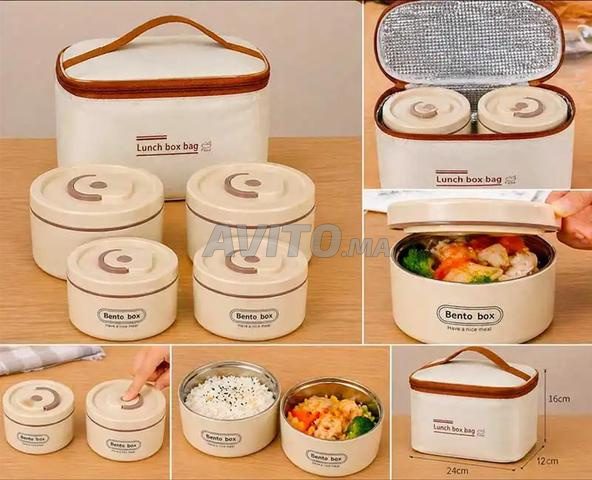 Lunch Box isotherme en 4 pièces - 2