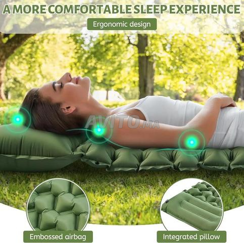 Matelas gonflable de camping pliable 💥🏕️ - 2