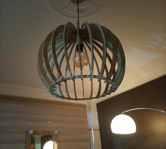 Lustre en bois - 2