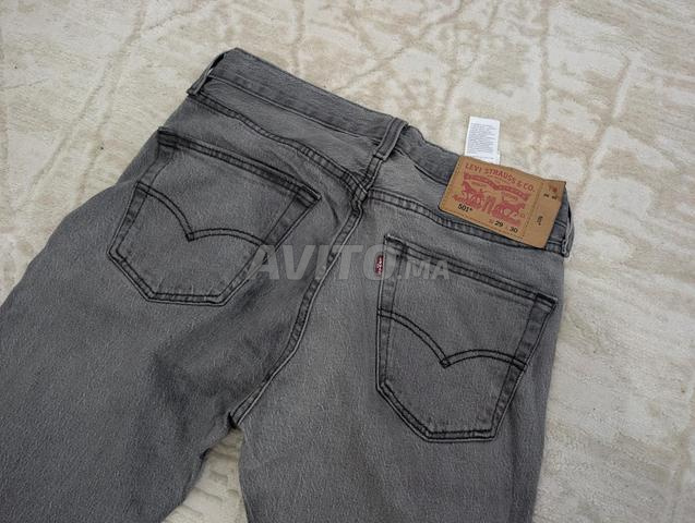 Levi's 501 Gris Original Jeans Homme