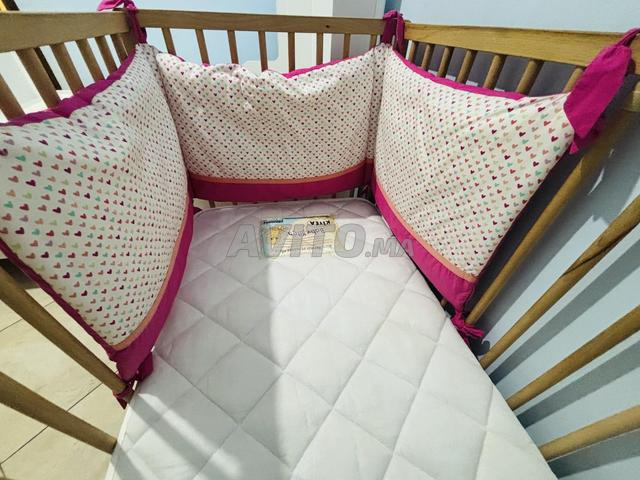 Lit bébé avec matelas KITEA - 2