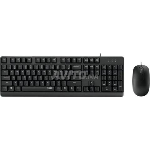 Ensemble clavier et souris filaires Rapoo X130PRO - 2