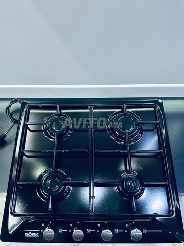 Plaque encastrée inox noir 4 feux 🔥 GÖRK - 2