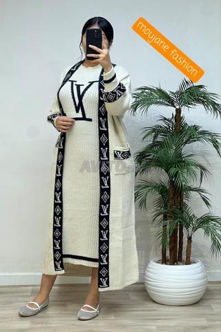 Costume d'hiver élégant, deux pièces, haute qualité garantie
