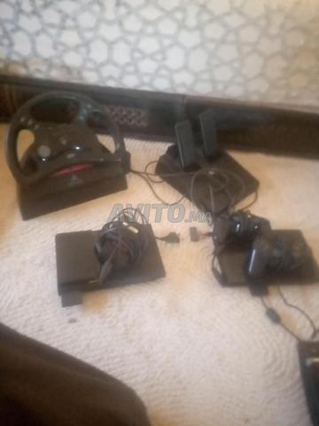 Volant PlayStation 2 avec deux manettes PlayStation 2 - 2