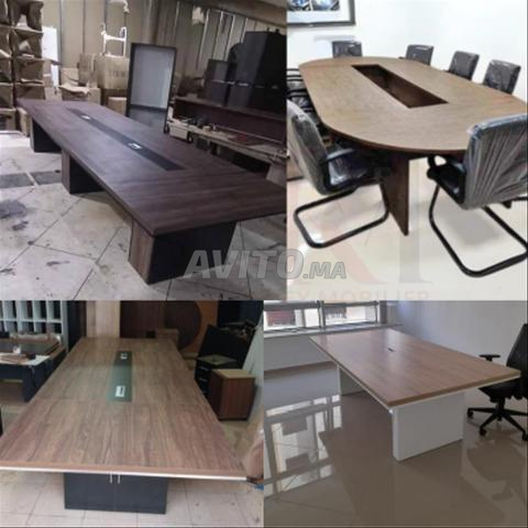 Tables de réunion en bois mdf de qualité - 2