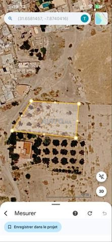 Terrain Palmeraie - porte Marrakech 2070m² - 2