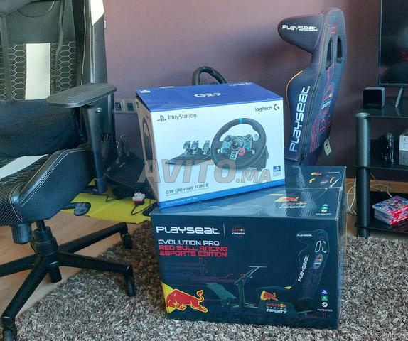 Cockpit premium Red Bull / Volant Logitech G29 - 2