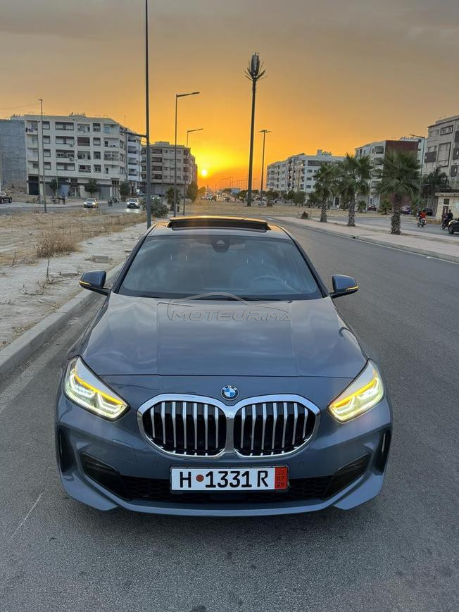 bmw seri 1 matricule Marrakech 