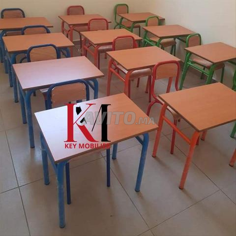 🪑 Tables d’Écoliers et Chaises pour Écoles 🎓 - 2