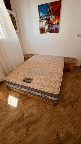 Matelas doubles 140 × 190 cm – Très bon état