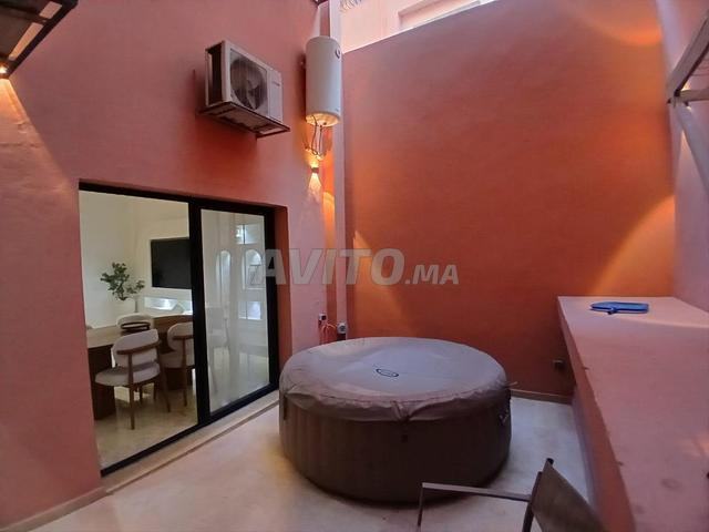DUPLEX REZ-DE-CHAUSSÉE AU CŒUR DE GUÉLIZ-À LOUER