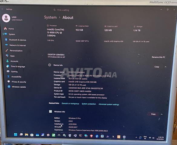 حاسوب HP EliteDisk 800 G5 - 2