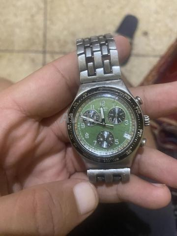 ساعة Swatch Irony Chrono سويسرية أصلية.