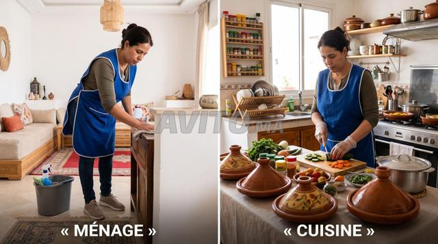 Femme de ménage et cuisinière professionnelle  - 2