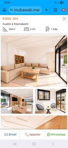 Joli appartement à louer à Guéliz longue durée