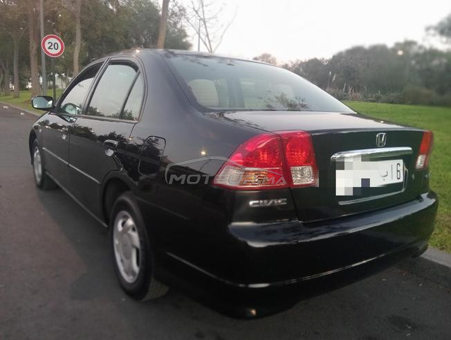 honda civic peu roulé 