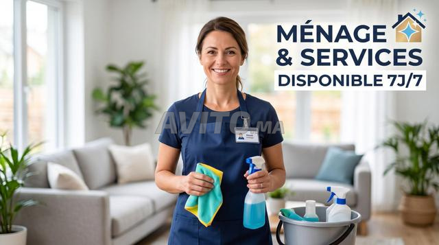 Femme de ménage disponible tous les jours - 2