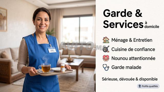 Ménage Nounou garde malade et cuisinière - 2