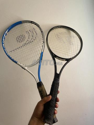 مضربا تنس مع حقائبهما - 2