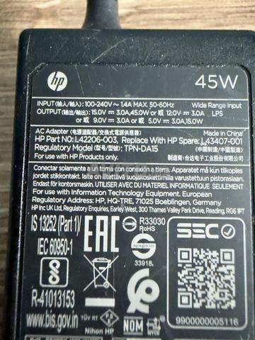 Chargeur Laptop HP Type C 45 w - 2
