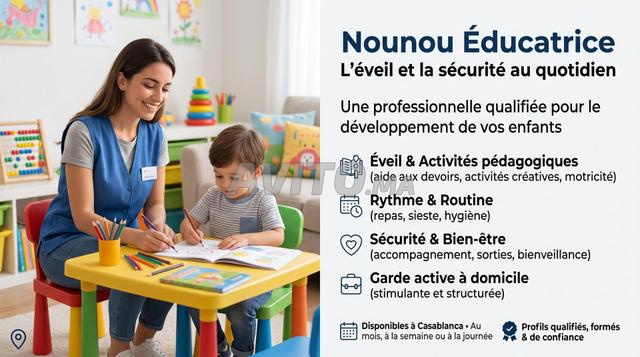 Nounou éducatrice - 2